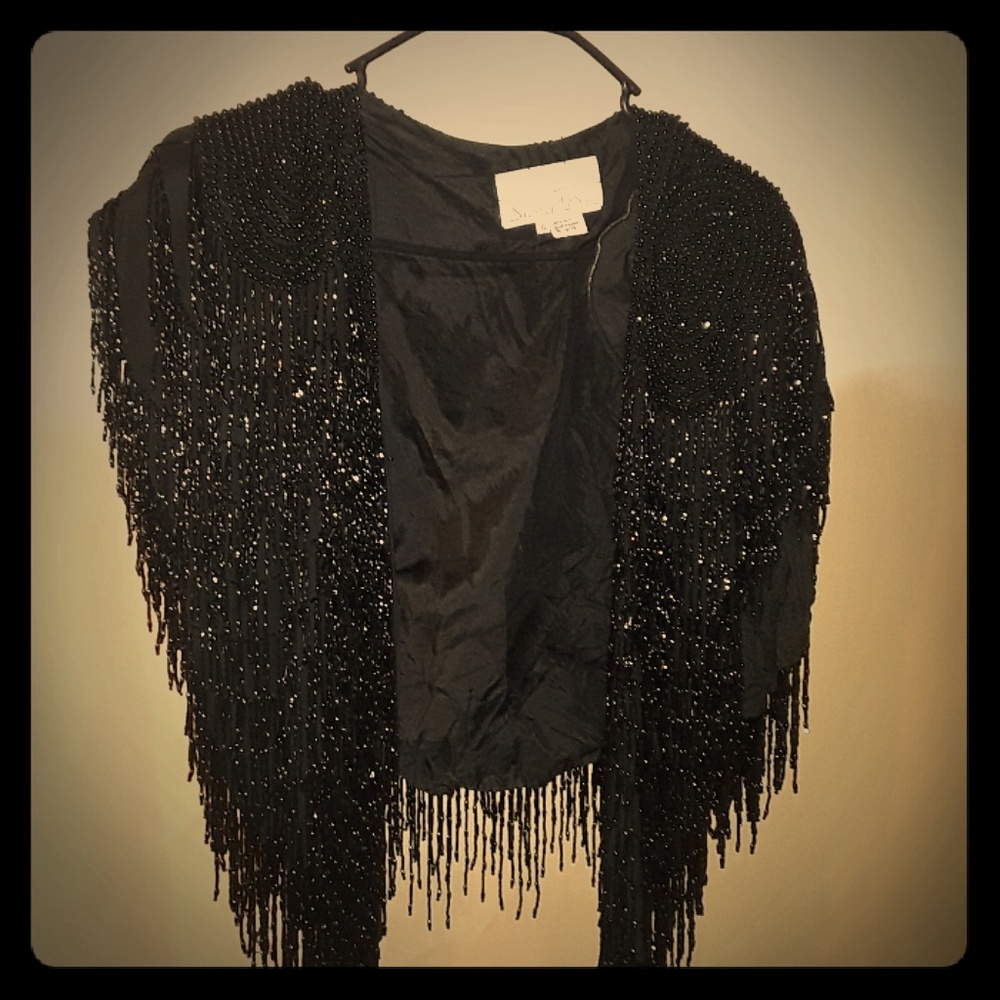 Sun's Dee Beaded Cape